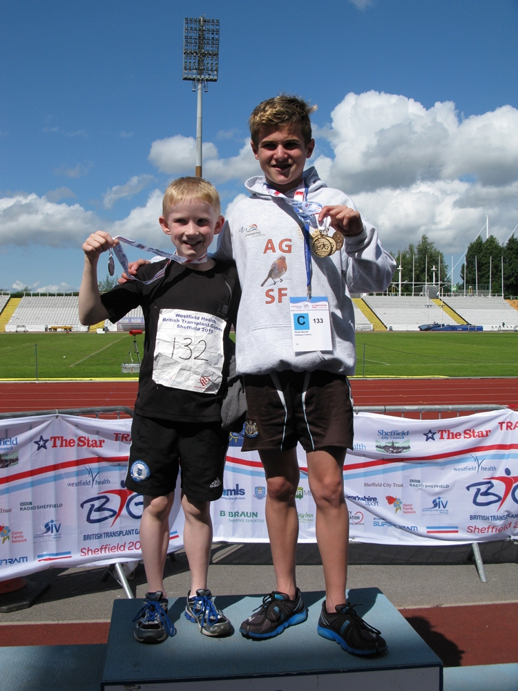 alex and dcelan medals