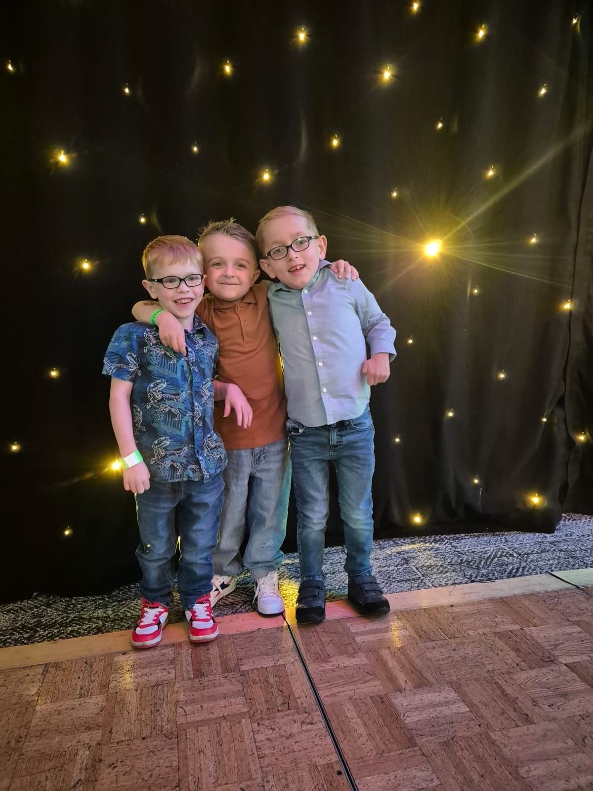 young friends at celebration party